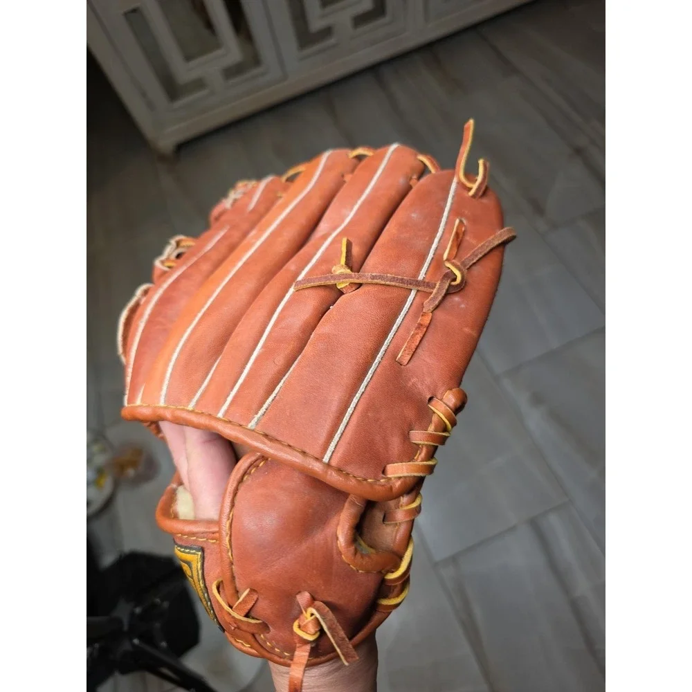 Mag Plus Mp3797 Cow Hide Adult Baseball Glove Right Handed Player D1